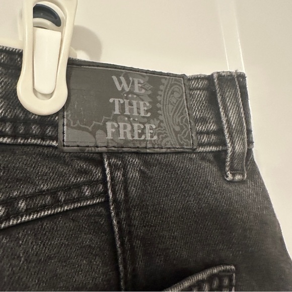 Free People We The Free Xena Slim Straight Jeans in Dark Night Size 32 Women’s - Picture 14 of 16